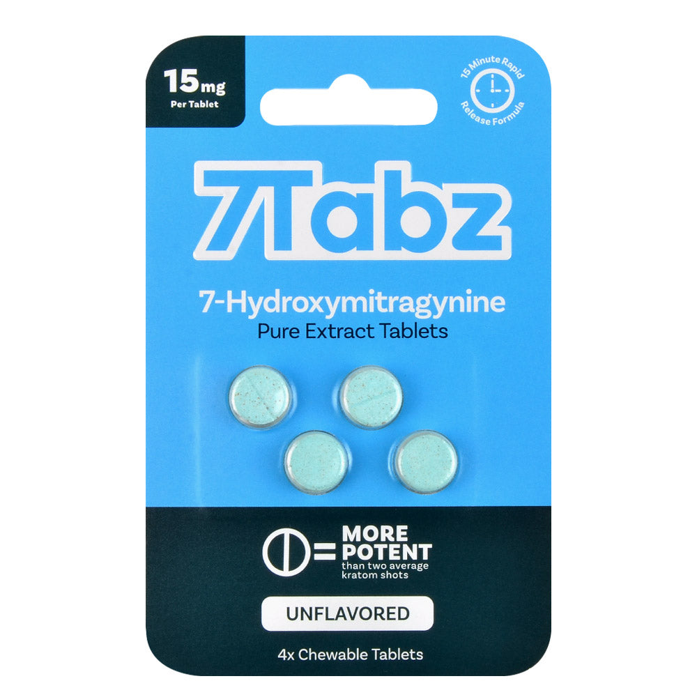 7Tabz UNFLAVORED High-Potency 7 Hydroxy Tablets