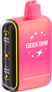 GEEK BAR PLUSE WILD BERRY SAVERS 16ML E-LIQUID 5% NIC RECHAREABLE DISPOSABLE VAPE 15K PUFFS 5 COUNT PACK