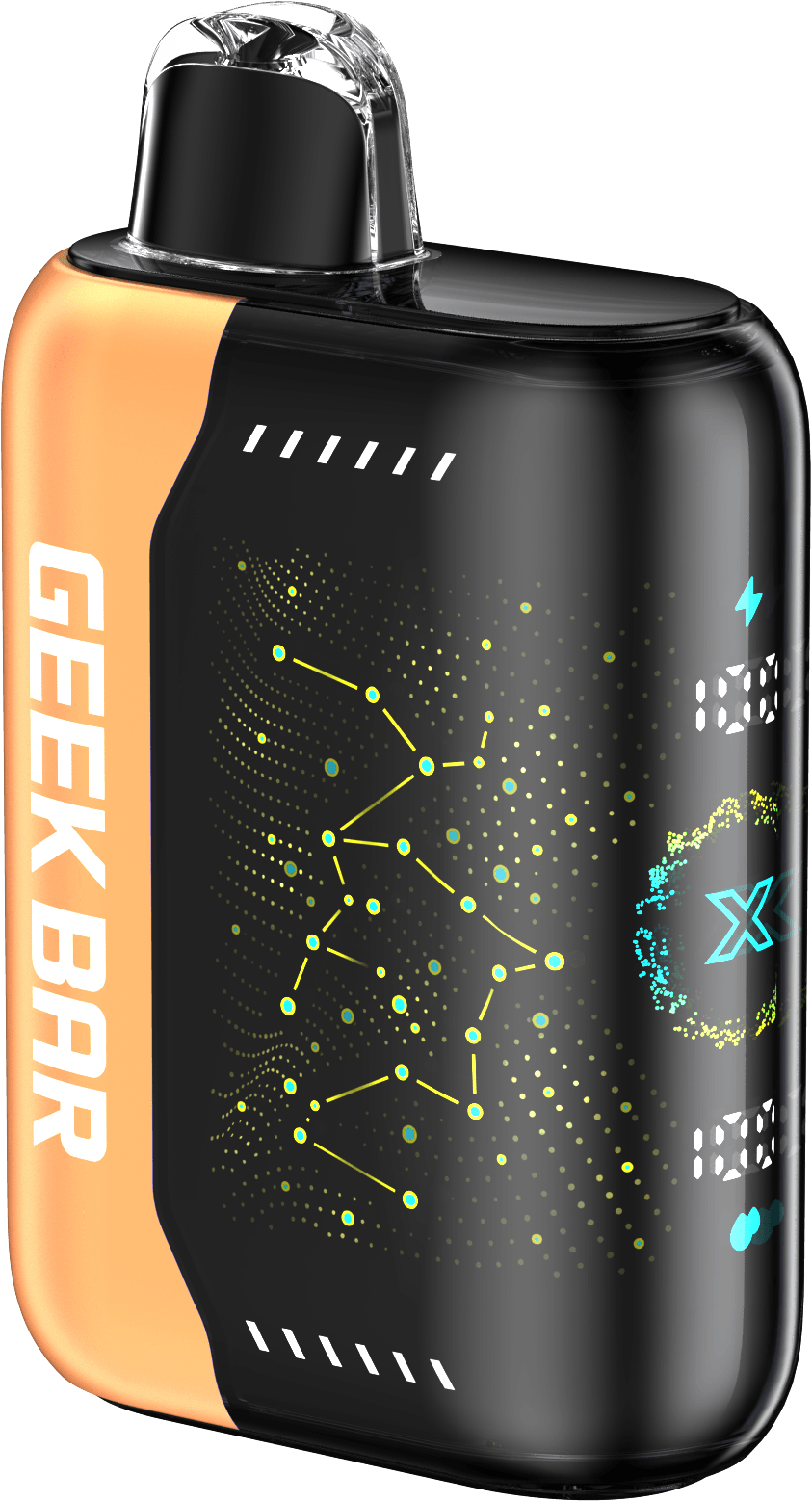 GEEK BAR PULSE X ORANGE FUCKING FAB 16ML E-LIQUID 5% NIC RECHAREABLE DISPOSABLE VAPE 25K PUFFS 5 COUNT PACK