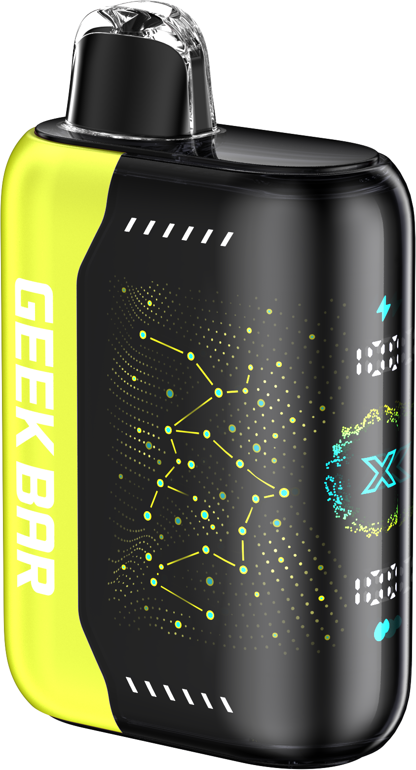 GEEK BAR PULSE X STRAWBERRY COLADA 16ML E-LIQUID 5% NIC RECHAREABLE DISPOSABLE VAPE 25K PUFFS 5 COUNT PACK