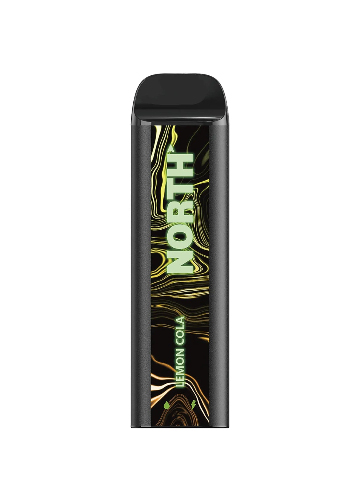 NORTH NIGHT EDITION LEMON COLA 10ML 5% NIC RECHEARGEABLE DISPOIABLE VAPE 5000 PUFFS 10 COUNT BOX