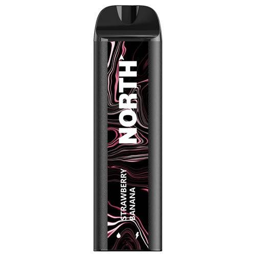 NORTH STRAWBERRY BANANA 10ML 5% NIC RECHEARGEABLE DISPOIABLE VAPE 5000 PUFFS