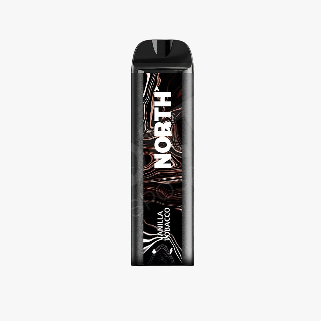 NORTH VANILLA TOBACCO 10ML 5% NIC RECHEARGEABLE DISPOIABLE VAPE 5000 PUFFS