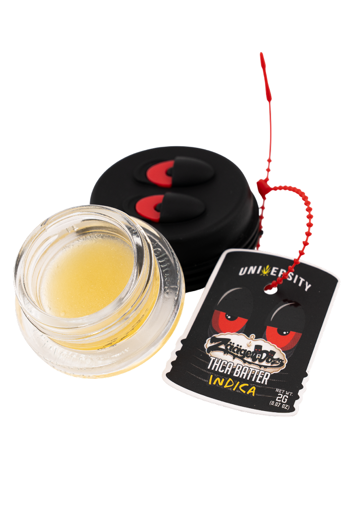 UNIVERSITY THCA BATTER ZAAGENDAAZ 2GM JAR