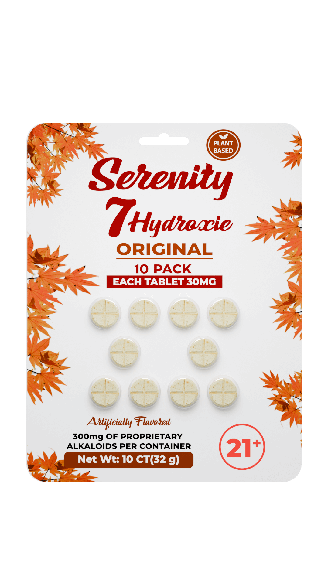 SERENITY 7 HYDROXIE 10CT 30MG -ORIGNAL
