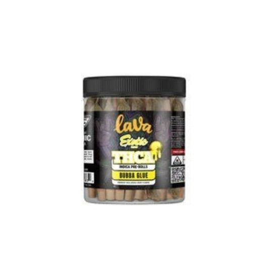 LAVA THCA 2gm PRE ROLL 10ct Jar-BUBBA GLUE