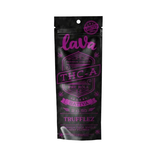 LAVA THCA PREMIUM QUALITY PRE ROLL 1.5GM 2CT-TRUFFLEZ