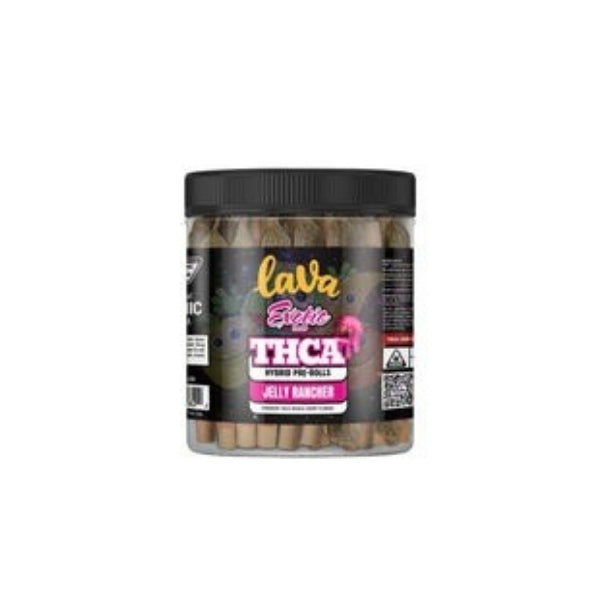 LAVA THCA 2gm PRE ROLL 10ct Jar-JELLY RANCHER