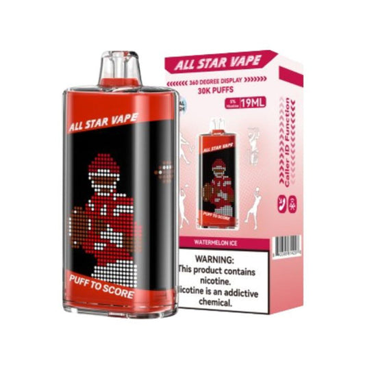 ALL STAR VAPE 30K PUFFS-WATERMELON ICE