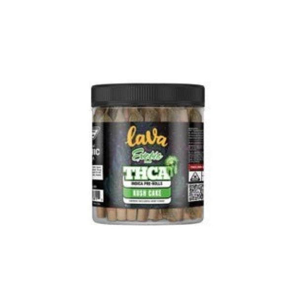 LAVA THCA 2gm PRE ROLL 10ct Jar-KUSH CAKE