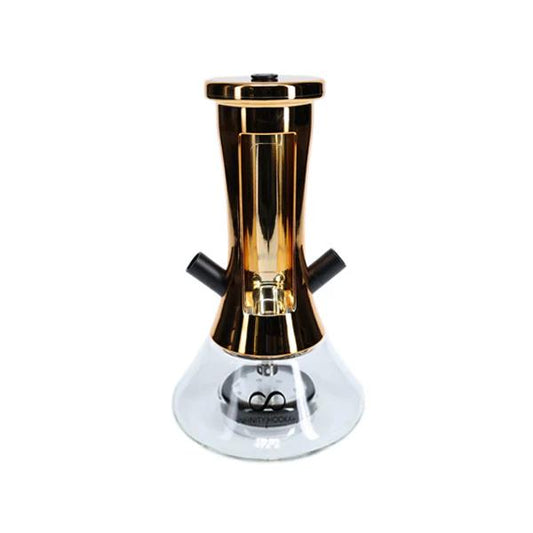 DKHAAN INFINITY HOOKAH CHROME --GOLD CHROME