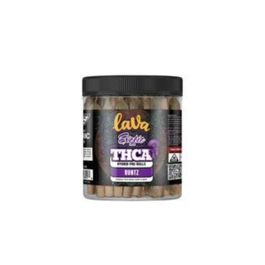 LAVA THCA 2gm PRE ROLL 10ct Jar-RUNTZ