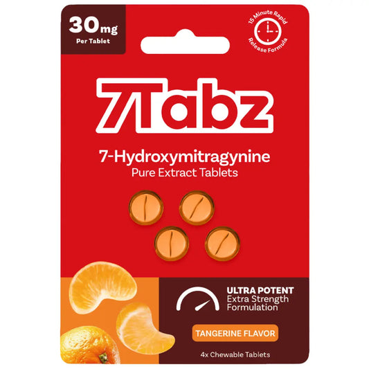 7TABZ TANGERINE ULTRA POTENT 7 HYDROXY TABLETS 30MG 10 COUNT PACKS