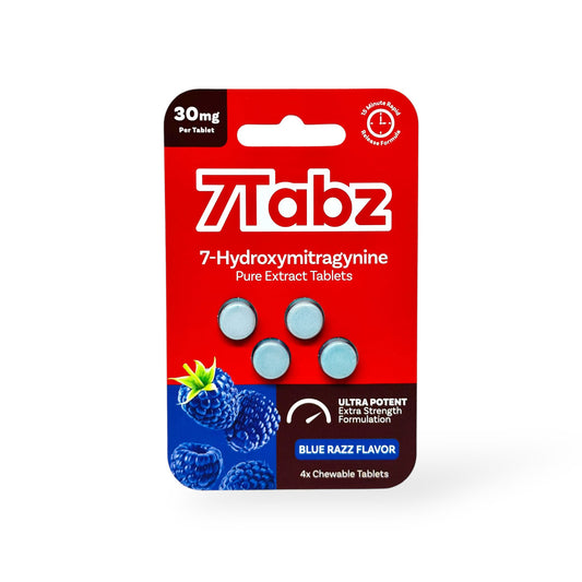 7Tabz BLUE RAZZ High-Potency 7 Hydroxy Tablets