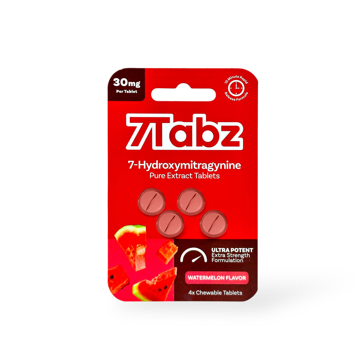 7Tabz Watermelon High-Potency 7 Hydroxy Tablets