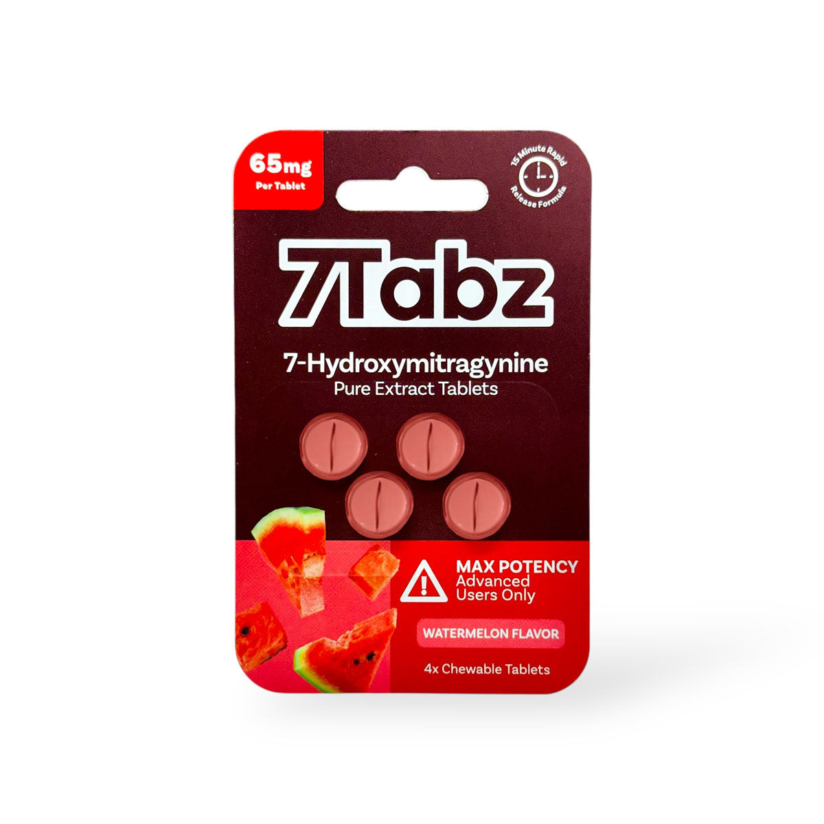 7TABZ WATEREMELON MAX-POTENCY 7 HYDROXY TABLETS 65MG 10 COUNDT PACKS