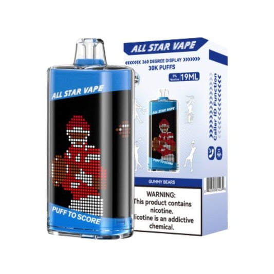 ALL STAR VAPE 30K PUFFS-GUMMY BEARS