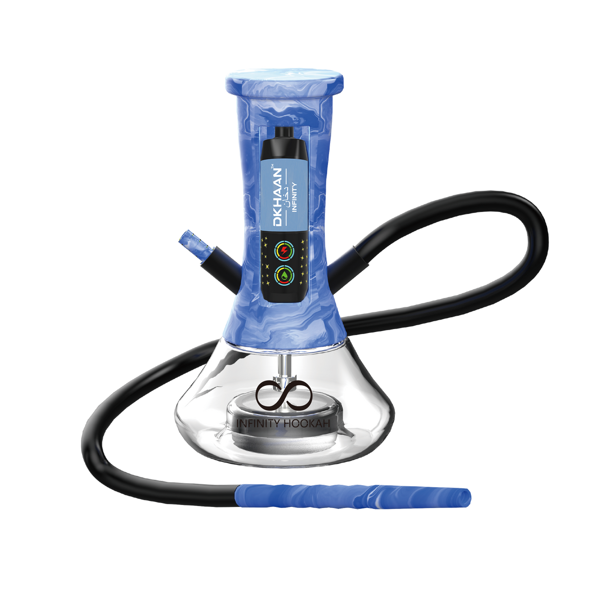 DKHAAN INFINITY HOOKAH KIT-LIGHT BLUE