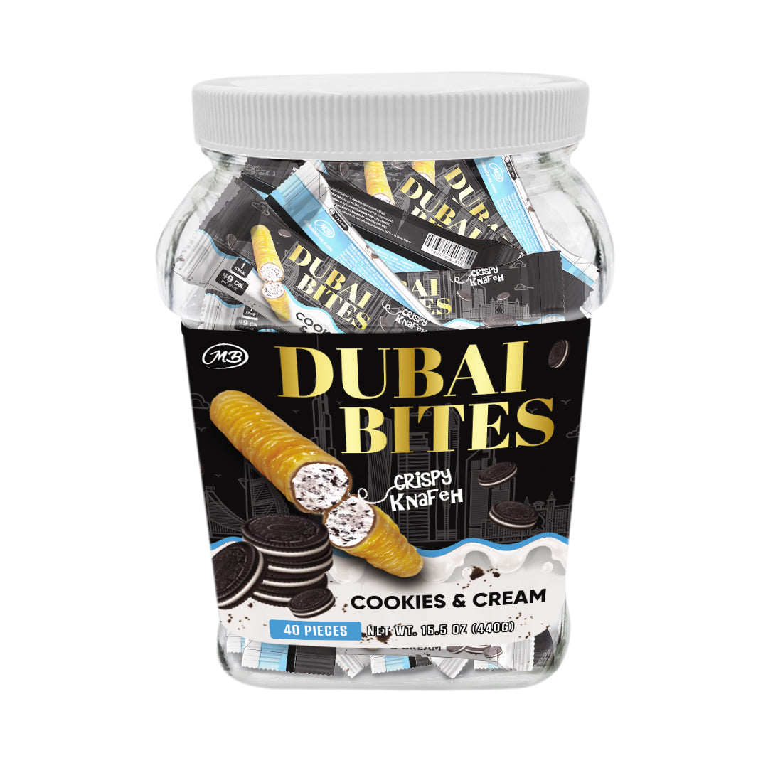 DUBAI BITES NON INFUSED ASSORTED FLAVORS 40CT JAR