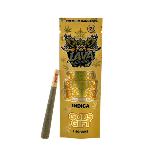 LAVA THCP SNOW CAPS 1CT 1.5GM-GOD'S GIFT