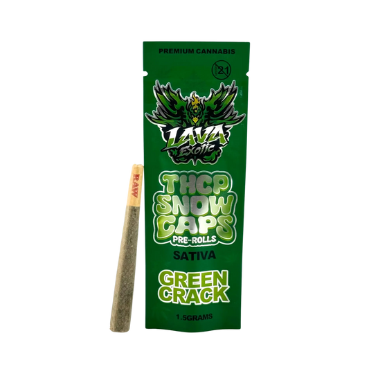 LAVA THCP SNOW CAPS 1CT 1.5GM-GREEN CRACK