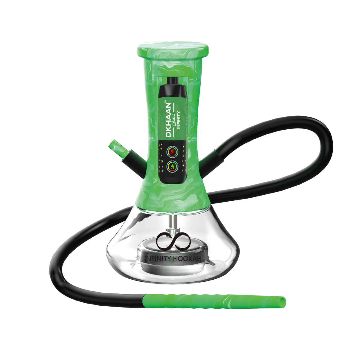 DKHAAN INFINITY HOOKAH KIT-GREEN