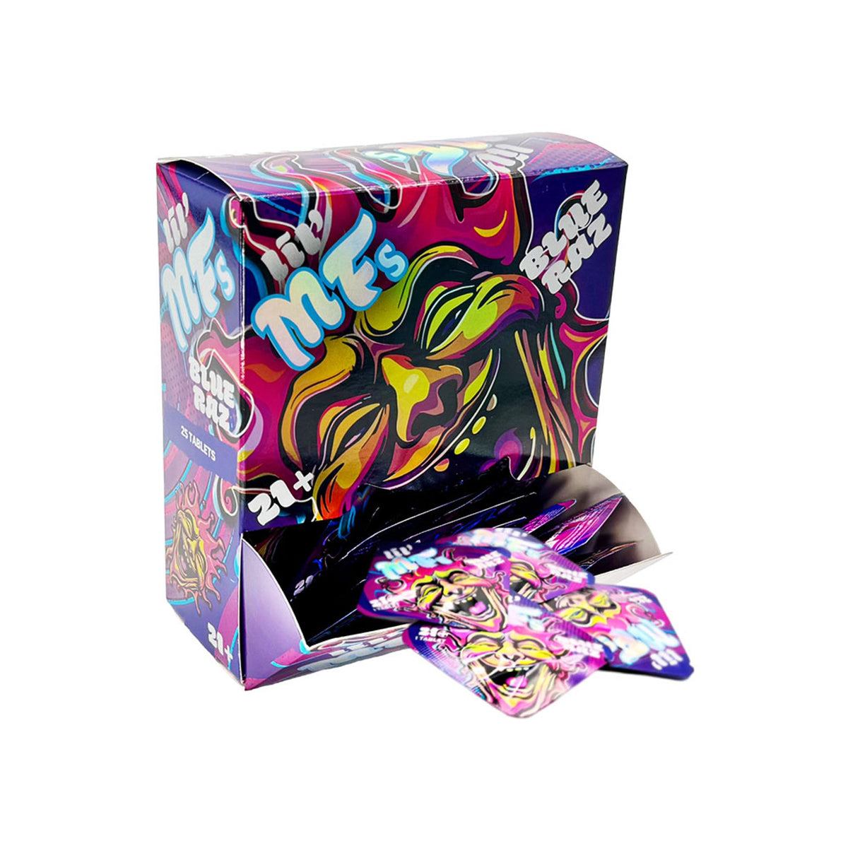 LIL' MF BLUE RAZZ MUSHROOM TABLET 2000MG 25 COUNT BOX