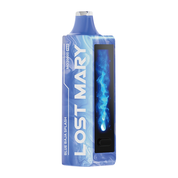 LOST MARY MO20000 PRO BLUE BAJA SPLASH 18ML E-LIQUID 5% NIC RECHARGEABLE DISPOSABLE VAPE 20K PUFFS 5 COUNT BOX