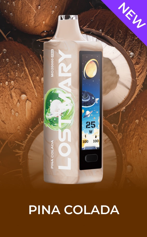 LOST MARY MO20000 PRO LIME GRAPEFRUIT 18ML E-LIQUID 5% NIC RECHARGEABLE DISPOSABLE VAPE 20K PUFFS 5 COUNT BOX