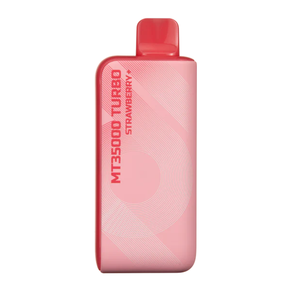 LOST MARY MT35K TURBO STRAWBERRY 5% NIC RECHARGEABLE DISPOSABLE VAPE 35K PUFFS 5 COUNT BOX