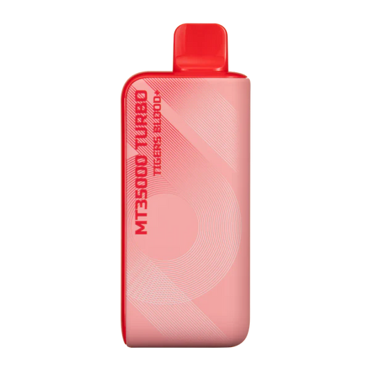 LOST MARY MT35K TURBO TIGERS BLOOD 5% NIC RECHARGEABLE DISPOSABLE VAPE 35K PUFFS 5 COUNT BOX