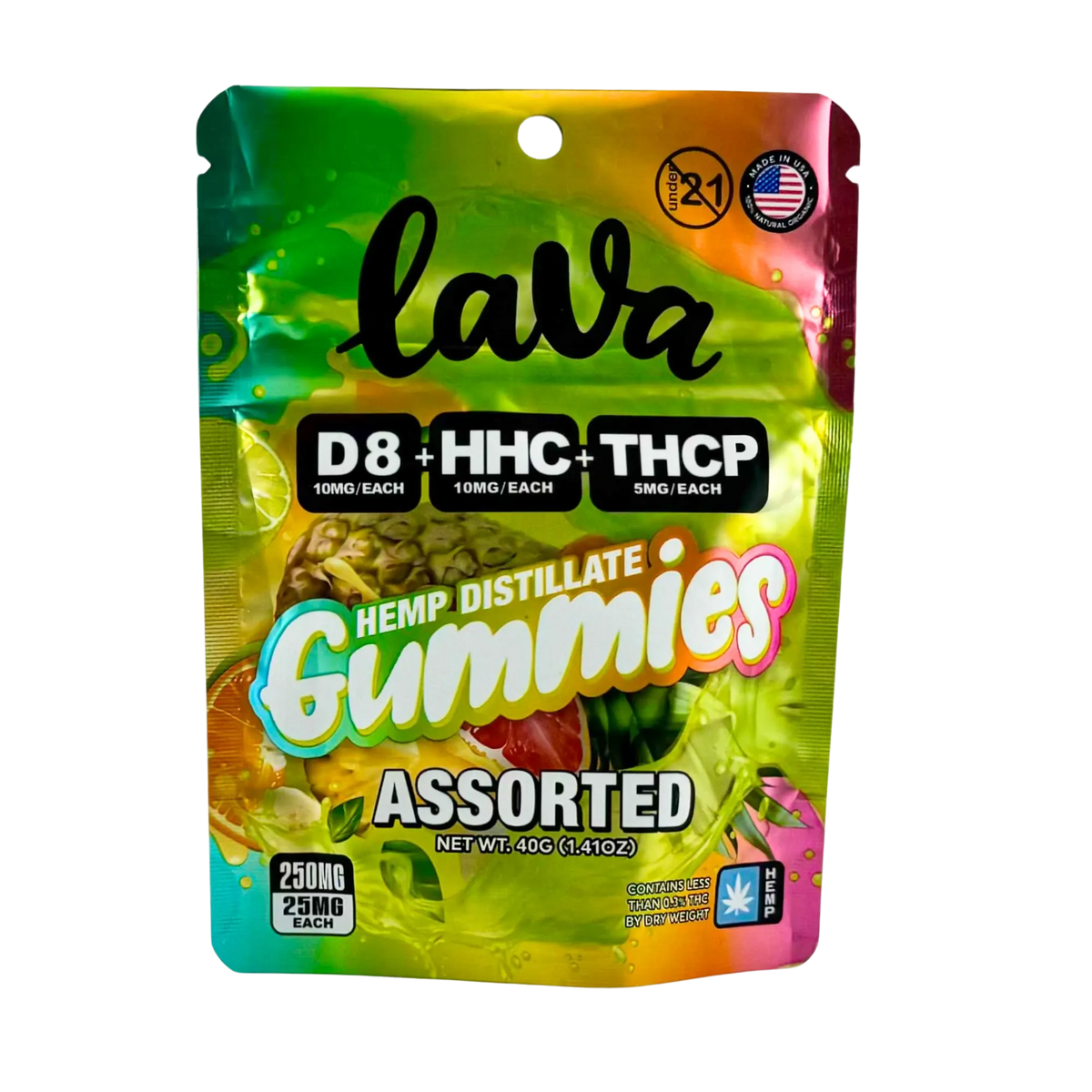 LAVA GUMMIES 10PACK-ASSORTED