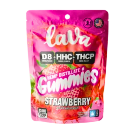 LAVA GUMMIES 10PACK-STRAWBERRY