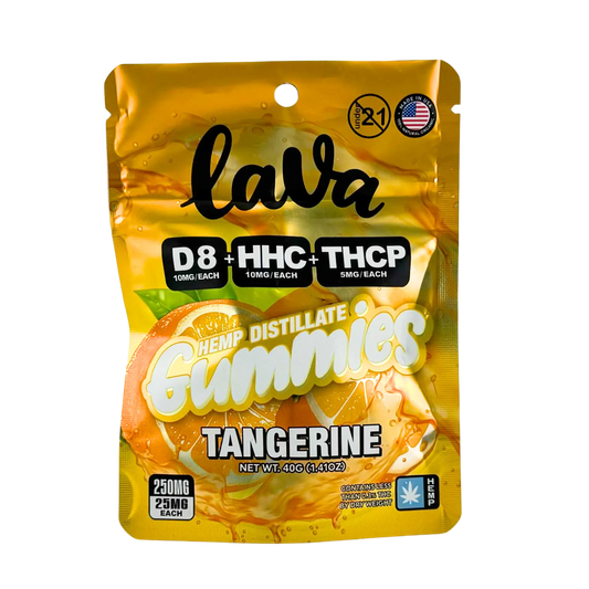 LAVA GUMMIES 10PACK-TANGERINE