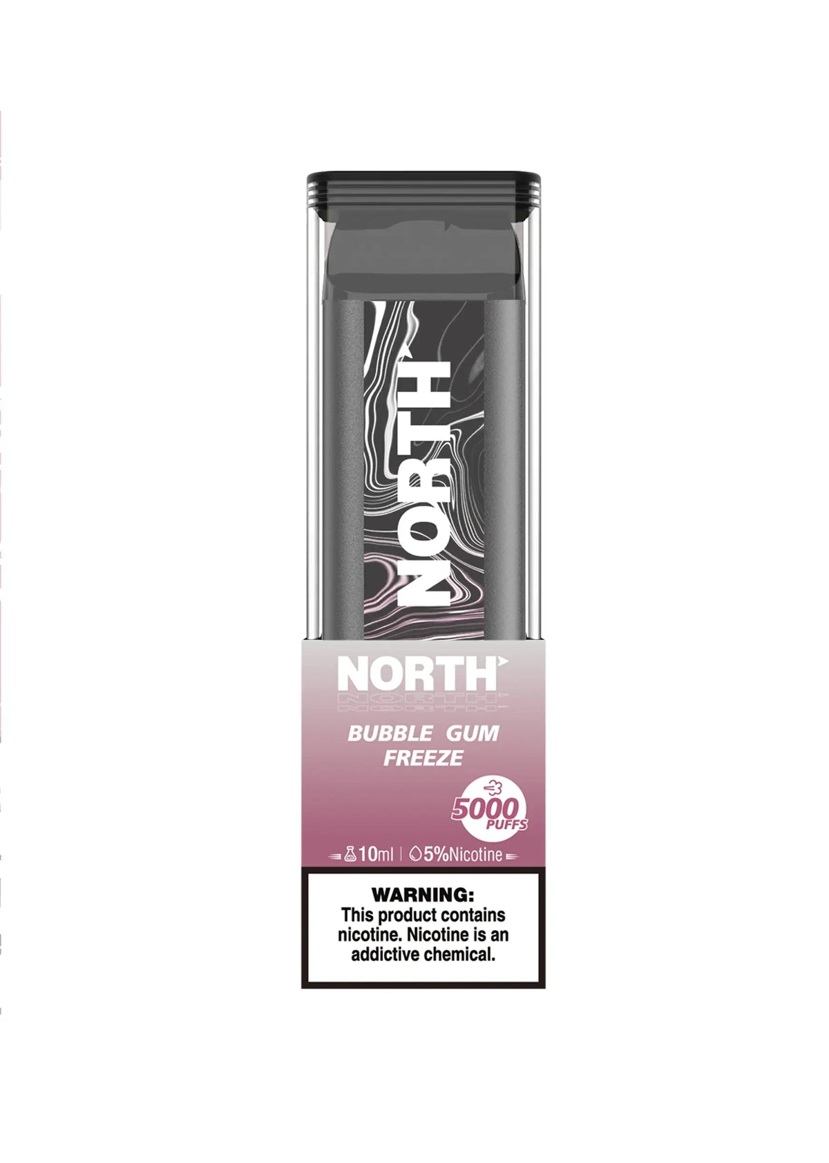 NORTH PINK LEMONDAE 10ML 5% NIC RECHEARGEABLE DISPOIABLE VAPE 5000 PUFFS 10 COUNT BOX