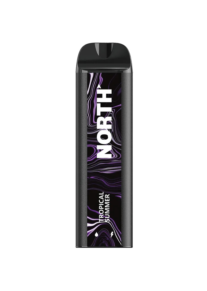 NORTH TROPICAL SUMMER 10ML 5% NIC RECHEARGEABLE DISPOIABLE VAPE 5000 PUFFS