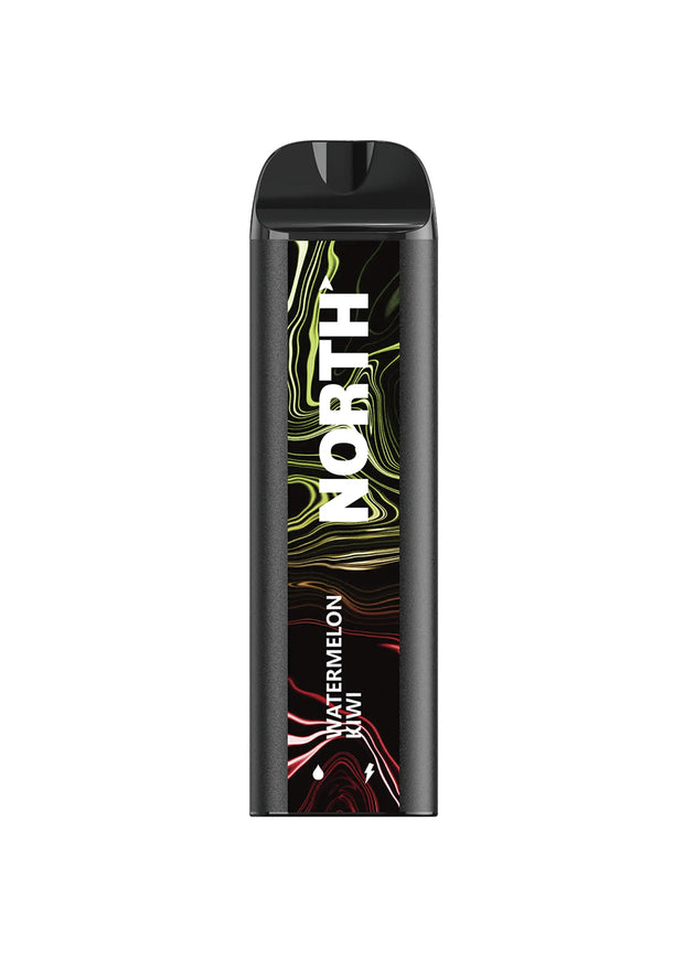 NORTH WATERMELON KIWI 10ML 5% NIC RECHEARGEABLE DISPOIABLE VAPE 5000 PUFFS
