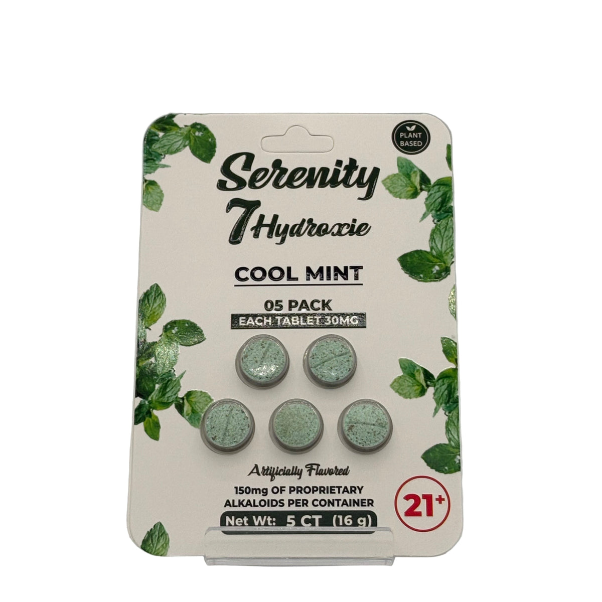 SERENITY 7 HYDROXIE 30MG - 5CT-COOL MINT