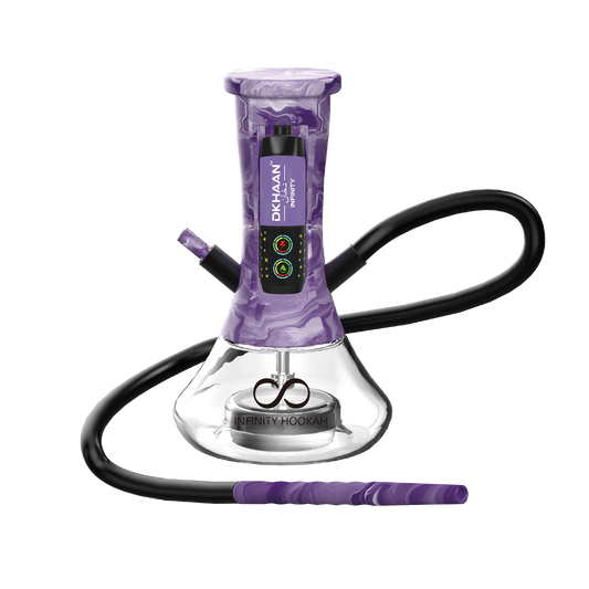 DKHAAN INFINITY HOOKAH KIT-PURPLE