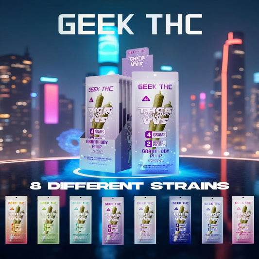 GEEK THC VVS 2PK PRE ROLLS ASSORTED