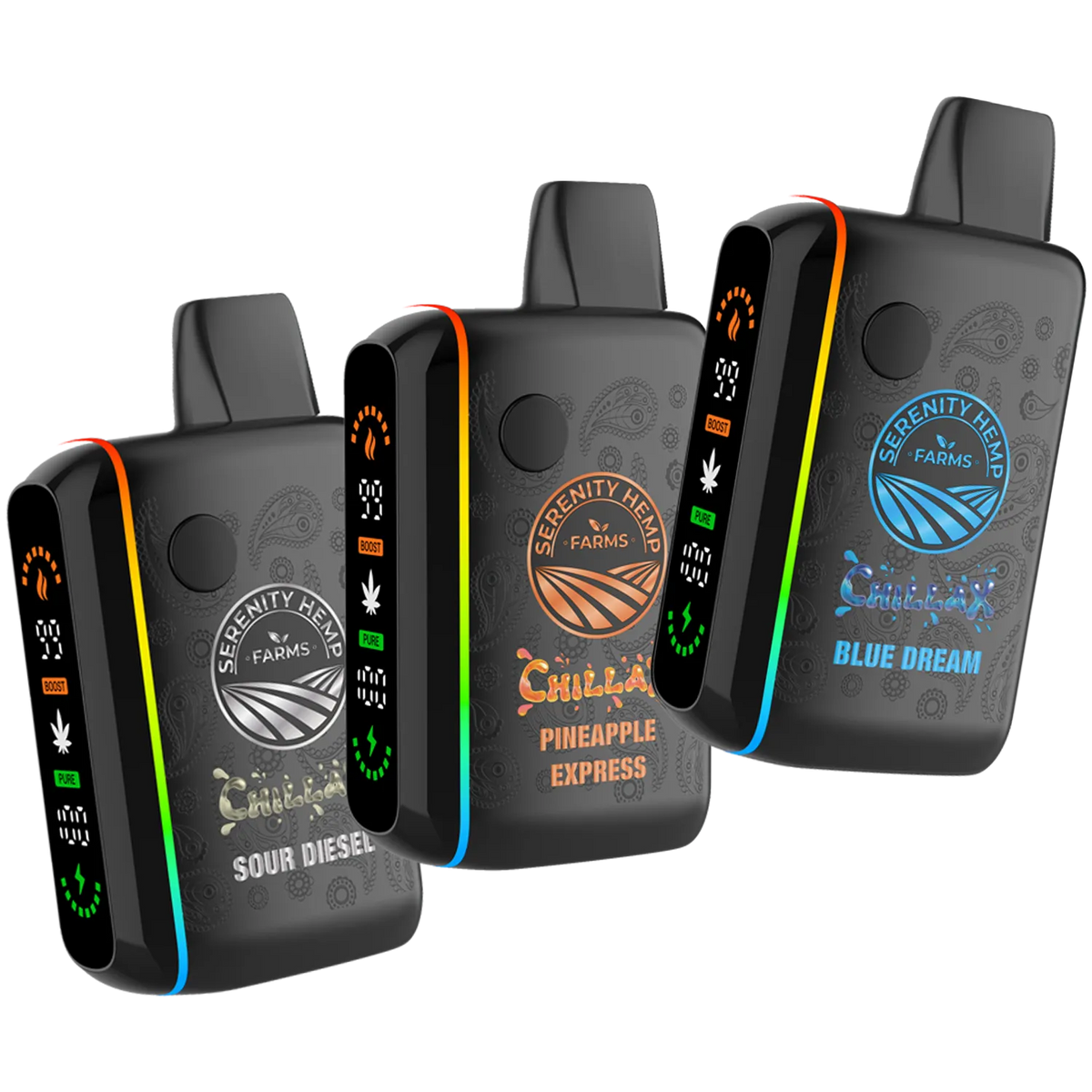 SERENITY HEMP - CHILLAX THCA 8GM DISPOSABLE VAPE ASSORTED SINGLE