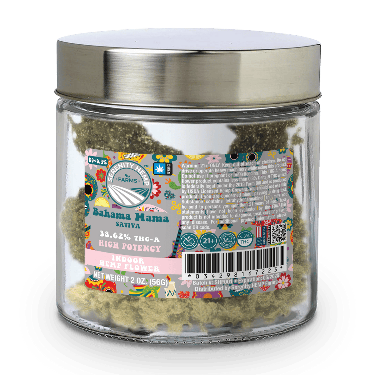 SERENITY 2oz JAR-BAHAMA MAMA