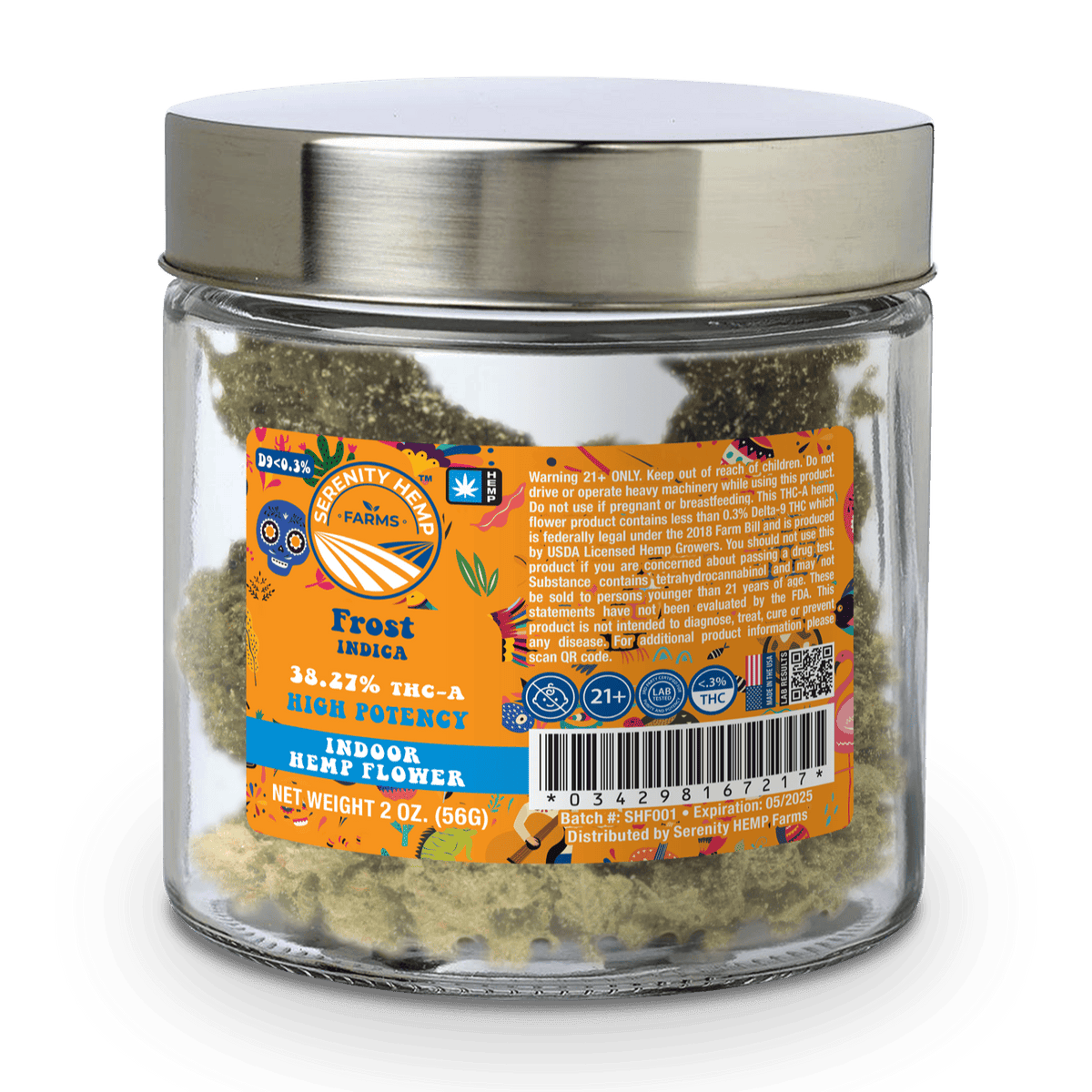SERENITY 2oz JAR-FROST