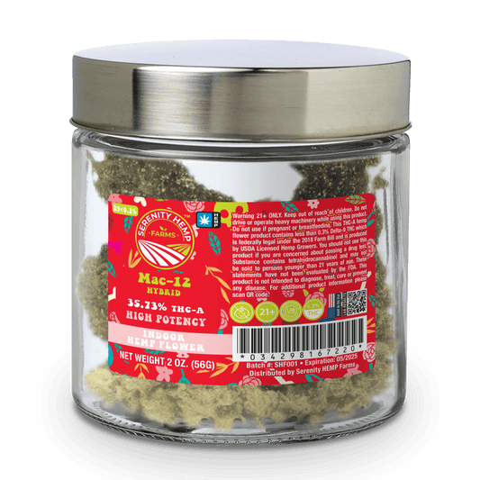 SERENITY 2oz JAR-MAC 12