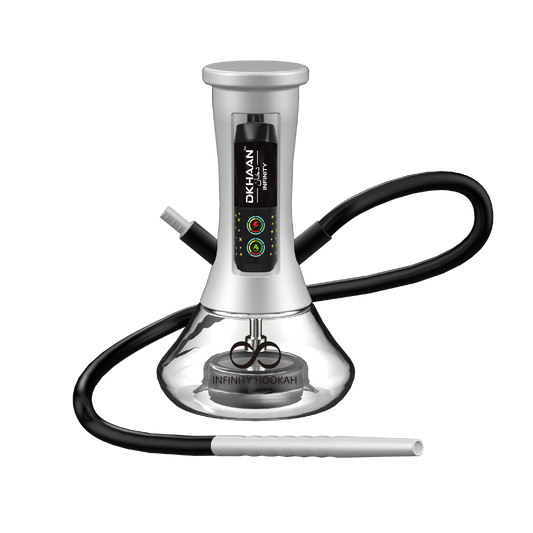 DKHAAN INFINITY HOOKAH KIT-SILVER