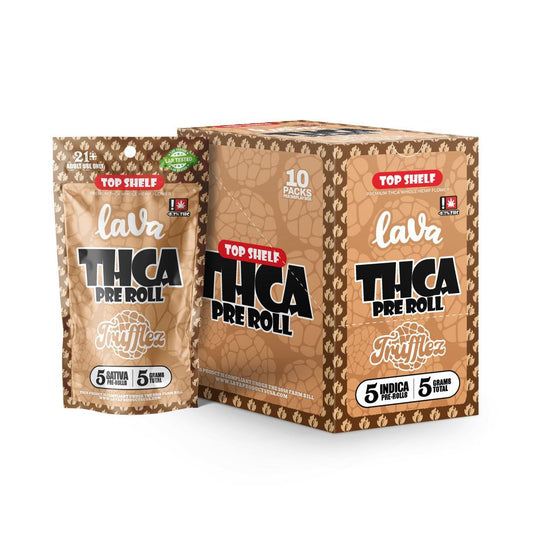 LAVA HEMP PRE ROLL 5CT THCA-Trufflez