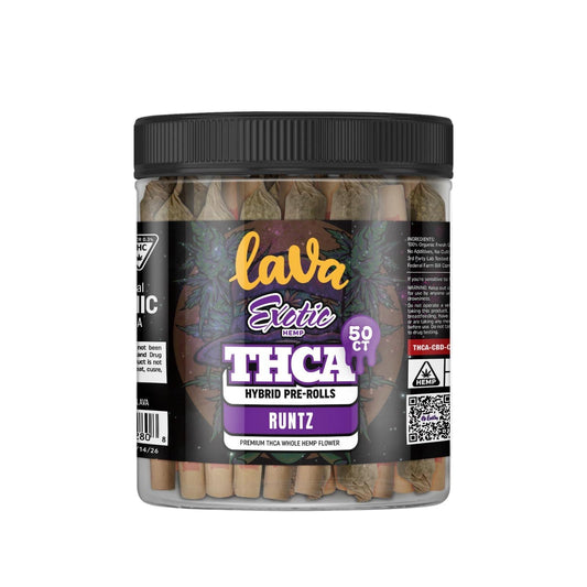 LAVA THCA 50CT EXOTIC PRE ROLL - GRUNTZ