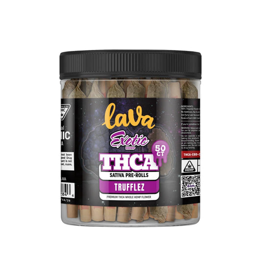 LAVA THCA 50CT EXOTIC PRE ROLL-TRUFFLEZ