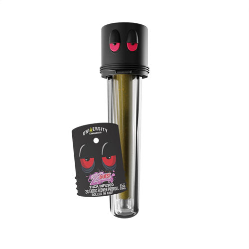 UNIVERSITY PINK ZABURST THCA EXOTIC PREROLL 2GM 10 COUNT BOX