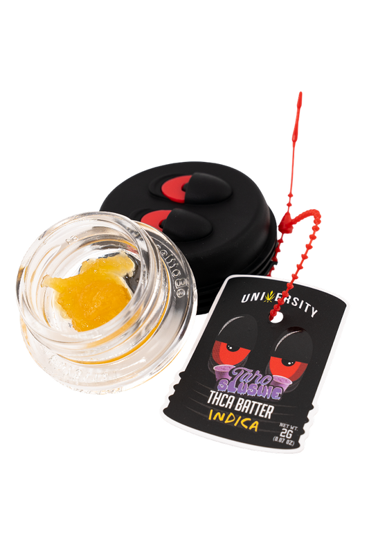 UNIVERSITY THCA BATTER TARO SLUSHIE 2GM JAR